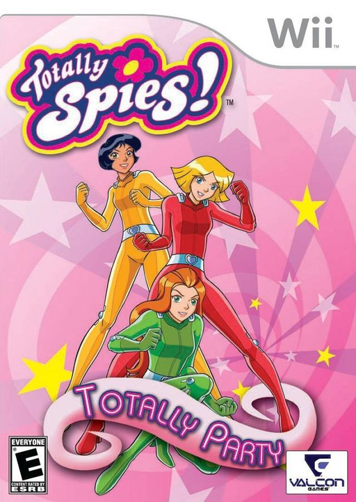 Totally Spies! Totally Party box art for Wii